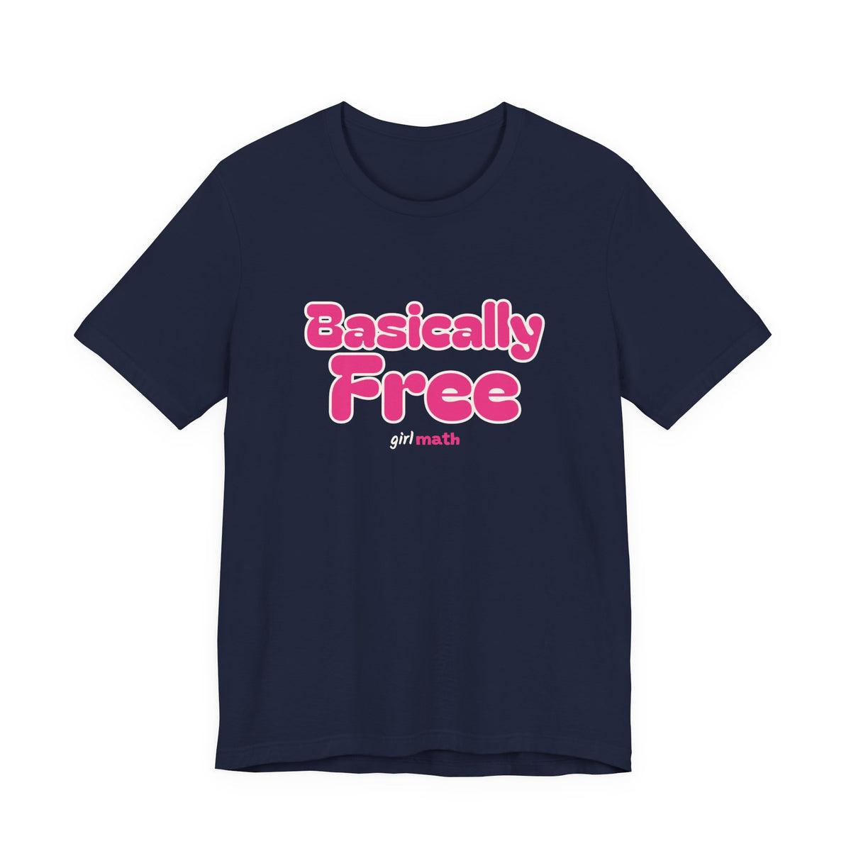 Basically Free Tee - Navy
