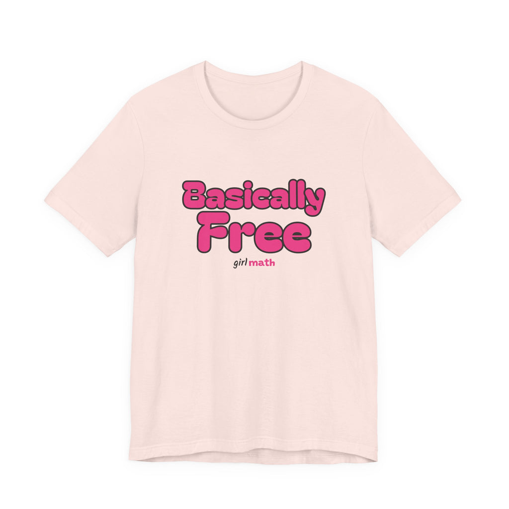Basically Free Tee - Soft Pink