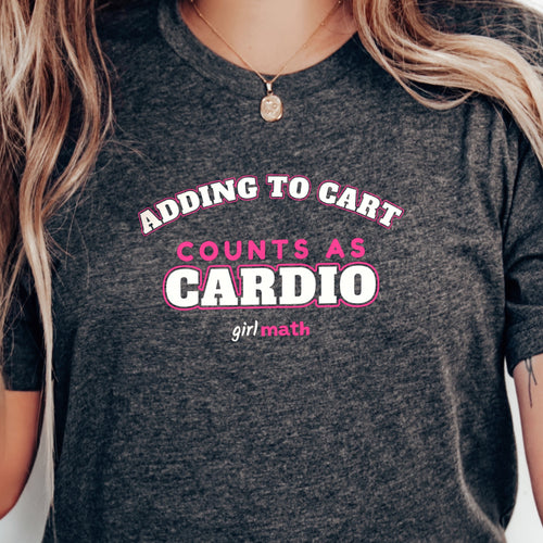 Cart Cardio Tee - Dark Grey Heather