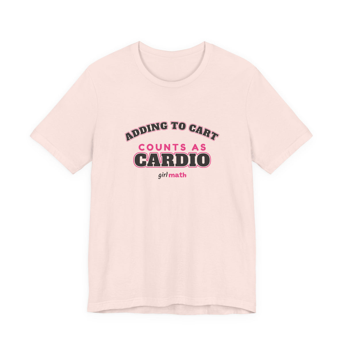 Cart Cardio Tee - Soft Pink