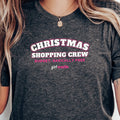 Christmas Shopping Crew Tee - Dark Grey Heather