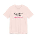 Cost Per Wear Tee - Soft Pink