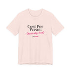 Cost Per Wear Tee - Soft Pink