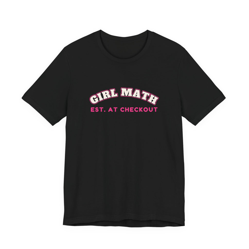 Est. At Checkout Tee - Black