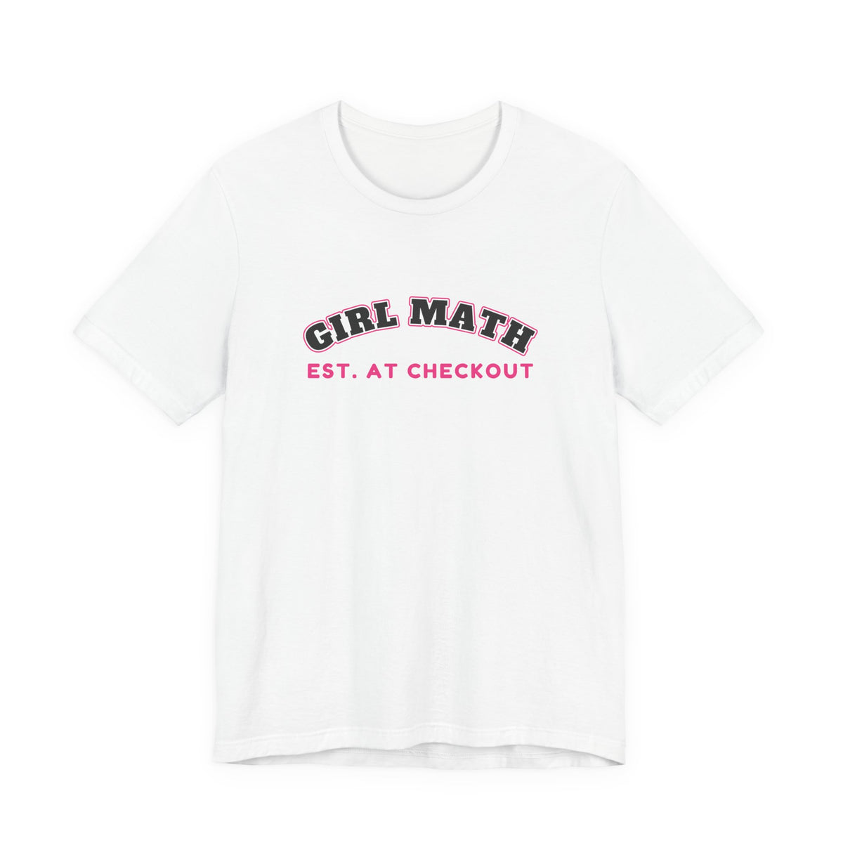 Est. At Checkout Tee - White