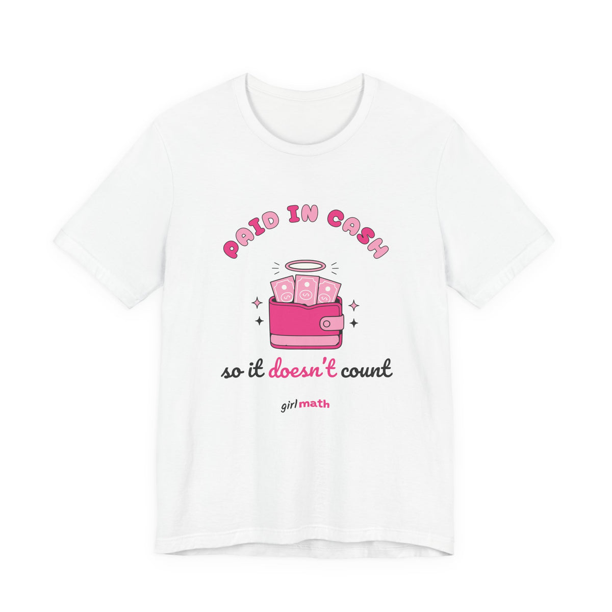 Paid In Cash Tee - White