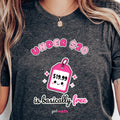 Under $20 Is Basically Free tee in Dark Grey Heather | Girl Math